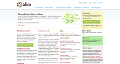 Desktop Screenshot of aliro.org